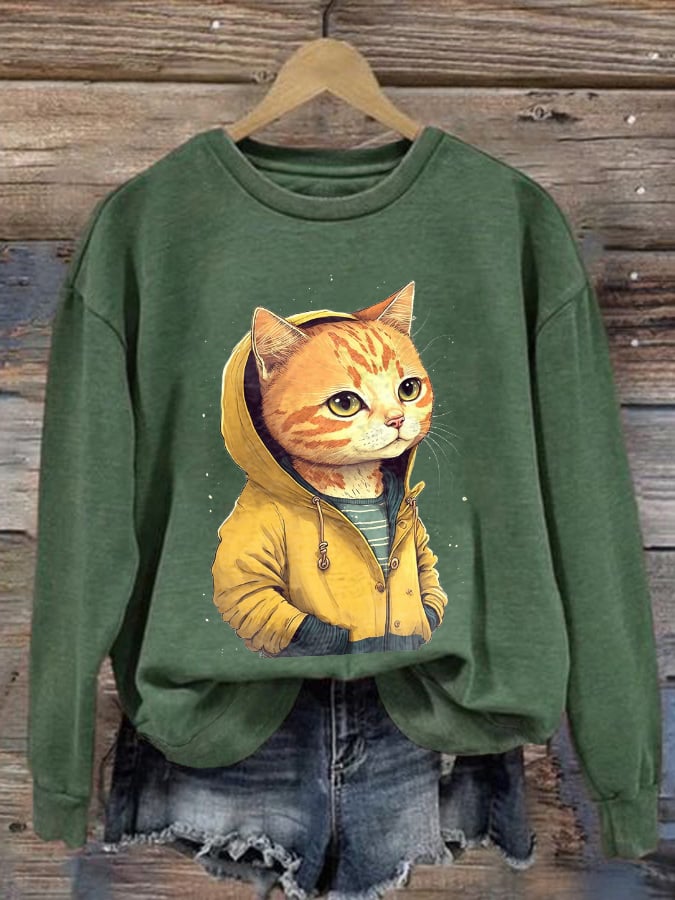Animal Print Women'S Casual Long Sleeves