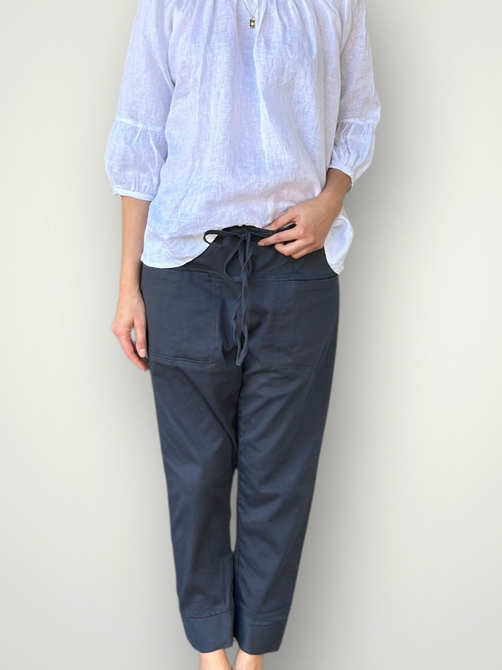 dylan pants - charcoal twill