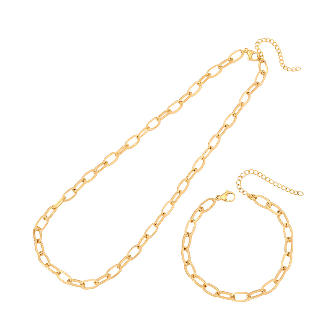 Expressive Heart Heart Stainless Steel Electroplating Necklaces