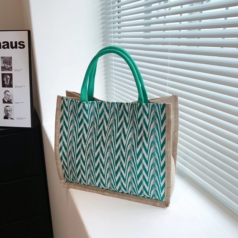 Women's Medium All Seasons Linen Vintage Style Ethnic Style Streetwear Handbag Tote Bag