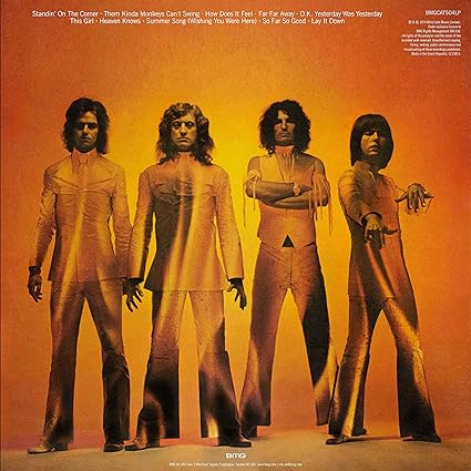 Slade-Slade in Flame Yellow & Red Splatter Color vinyl LP