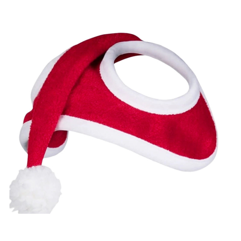 Velvet Christmas Solid Color Pet Clothing Pet Accessories