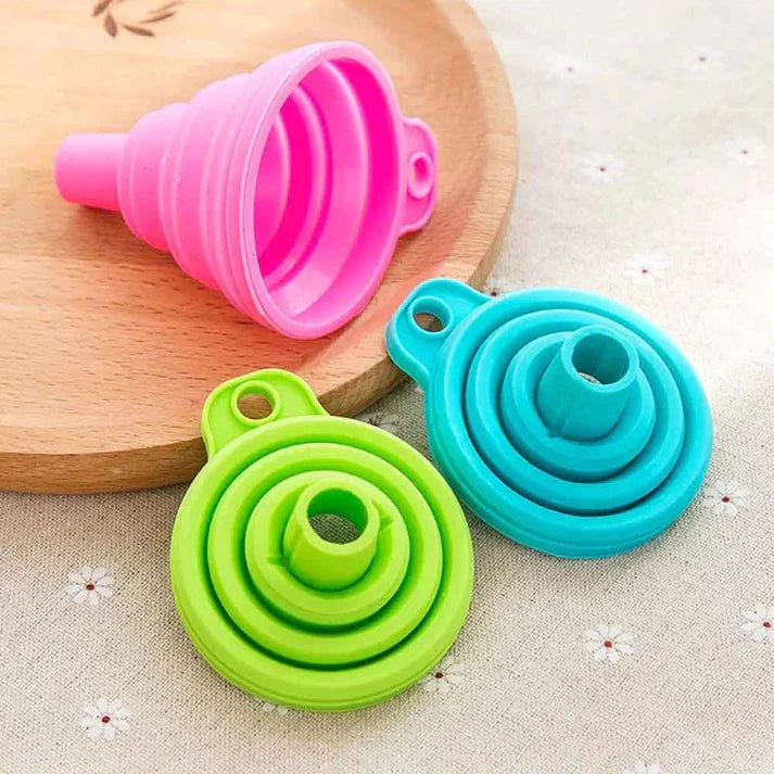 Collapsible Silicone Funnel