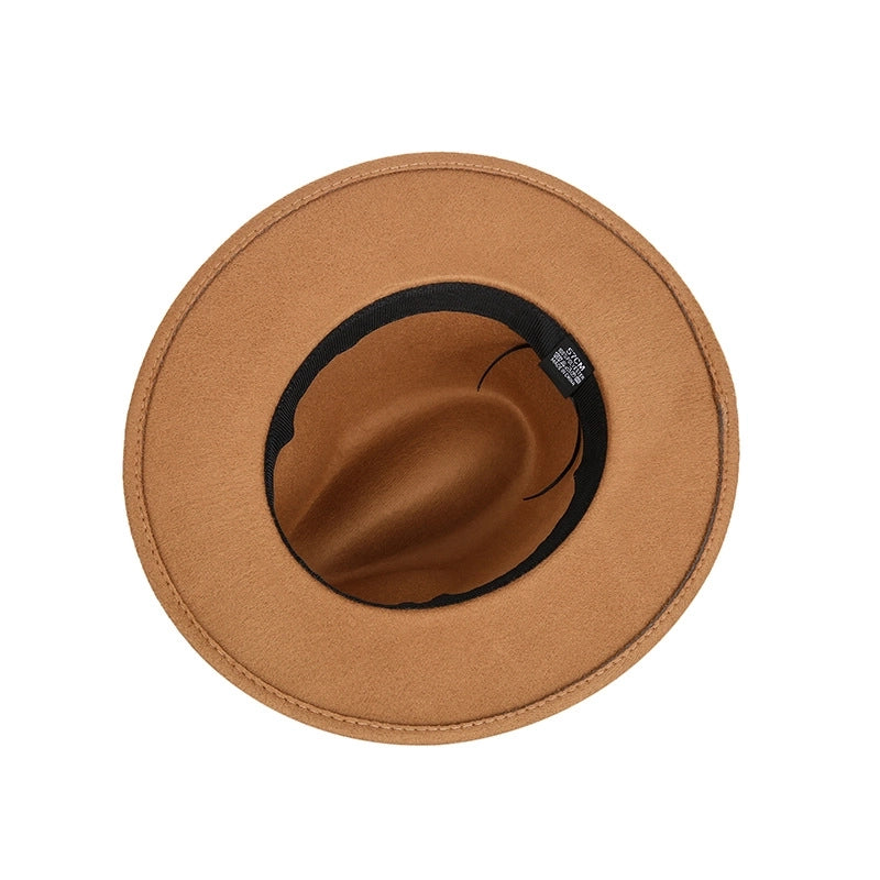 Autumn And Winter New Style Woolen Jazz Hat Fashion Women's Hat Top Hat Factory Bag Hair Band