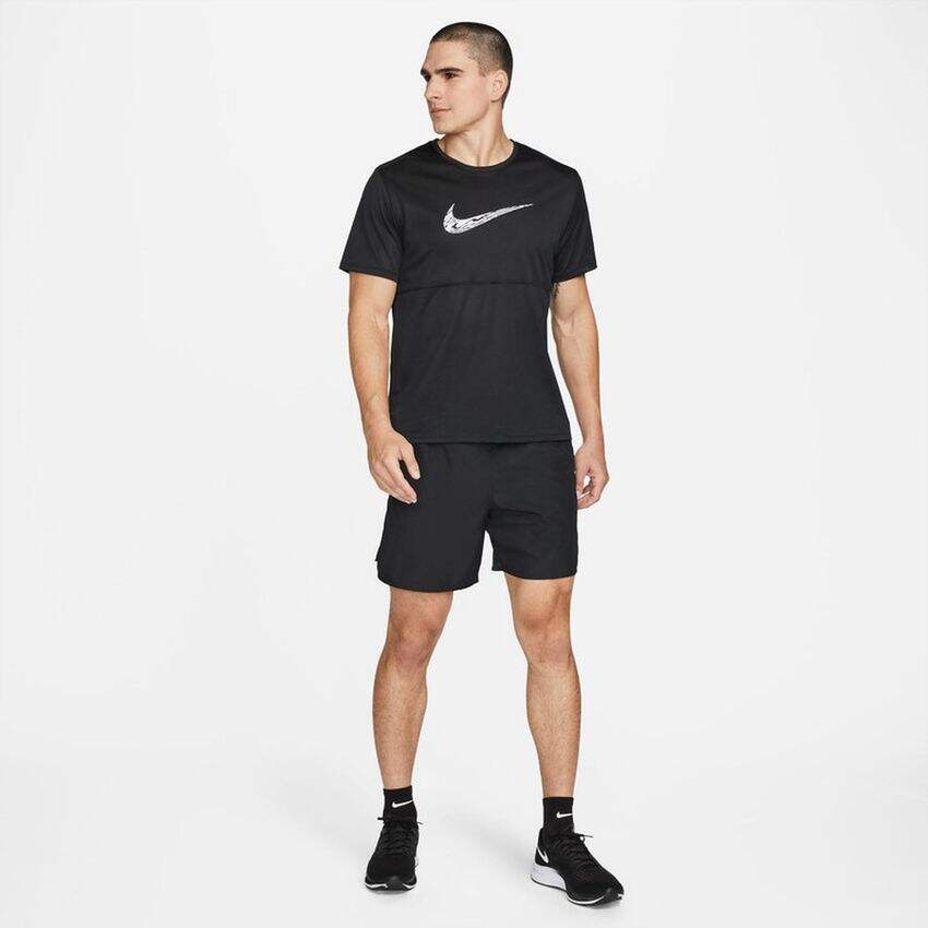 Wxl-Camiseta Hombre Nike Breathe Run Wind Runner Gx