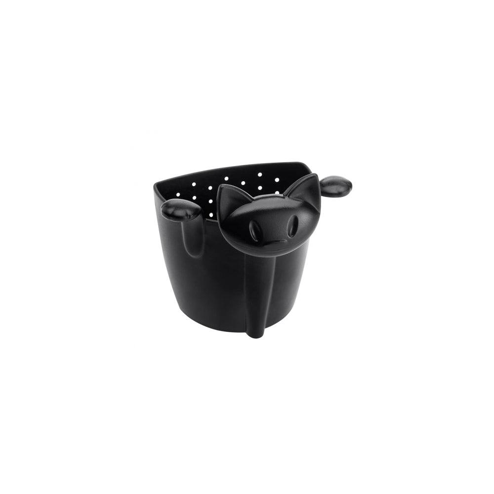 Miaou Tea Strainer - Cosmos Black