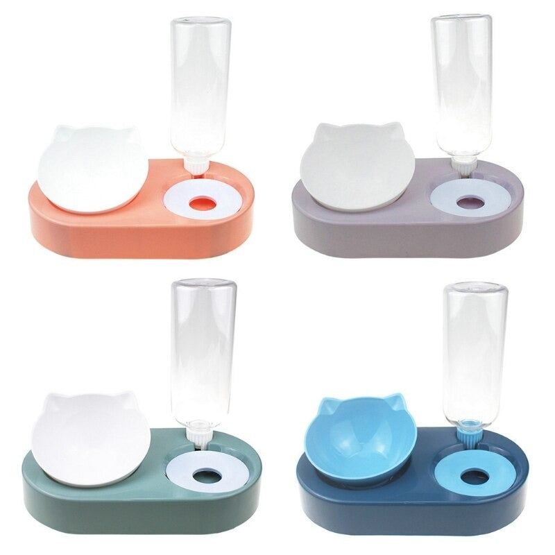 Gravity Water and Food Bowls