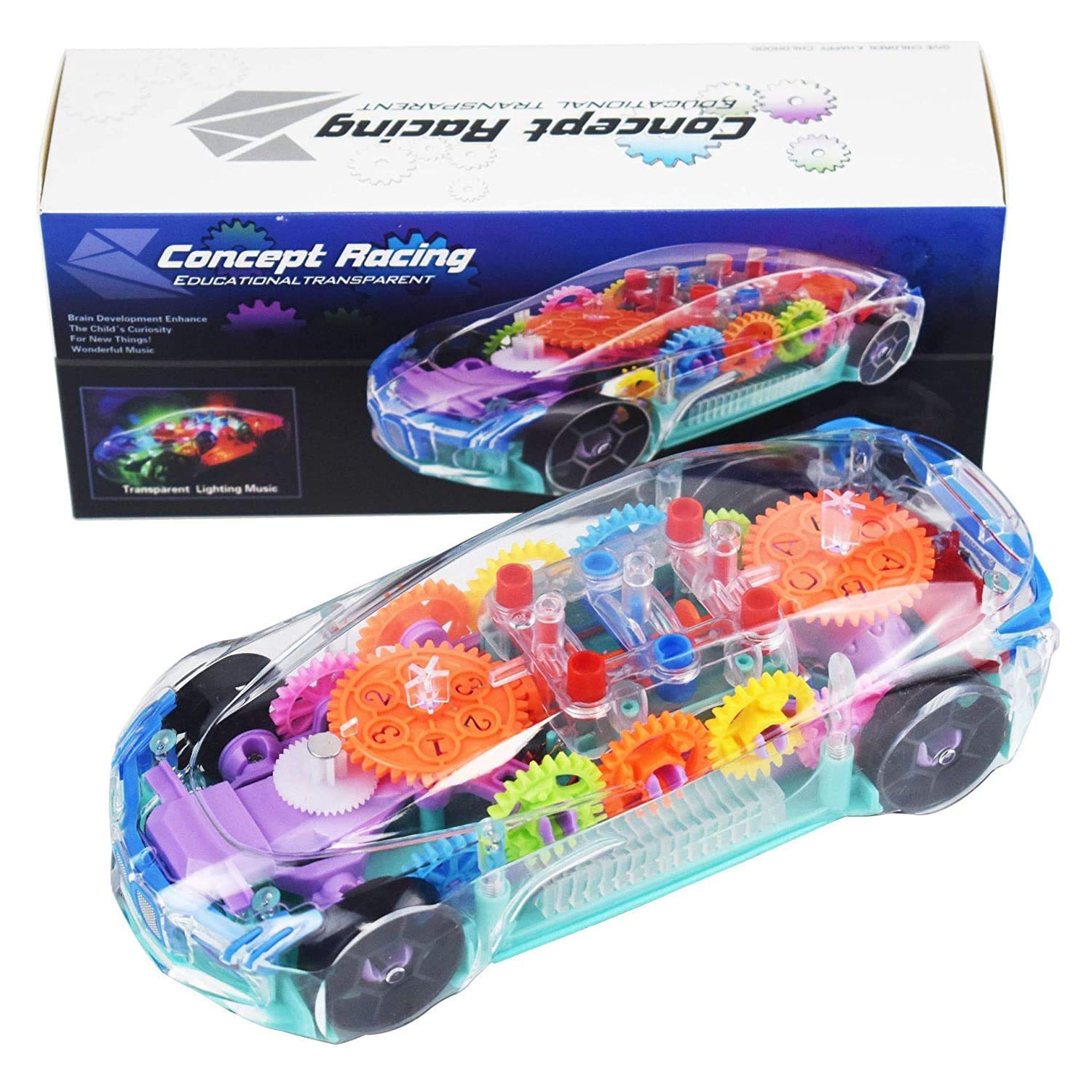 Concept Racing Educational Transparent Car