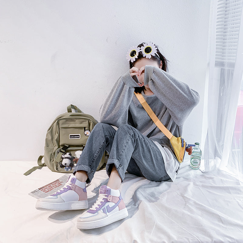 ULZZANG High-top sneakers KF82267