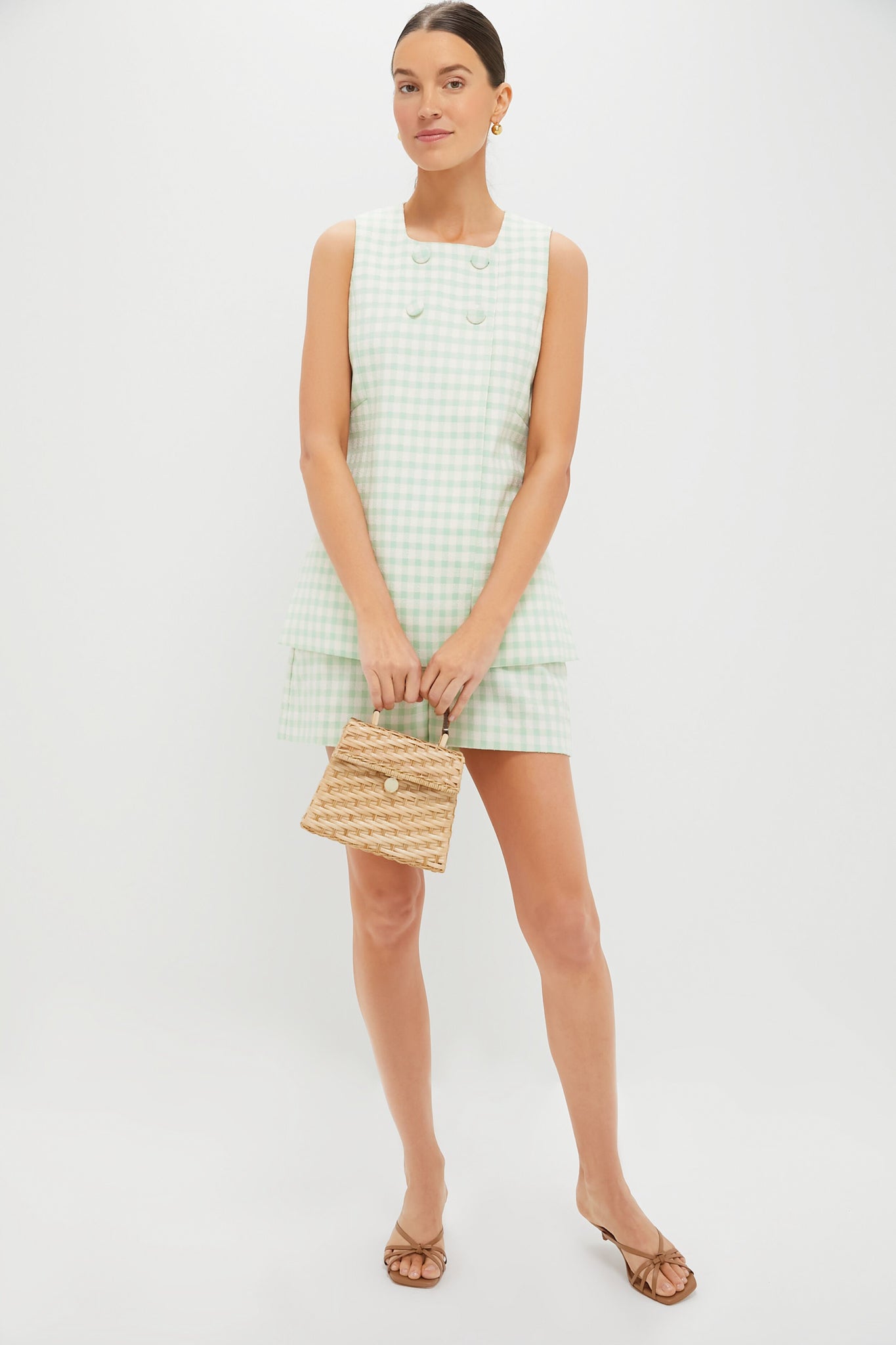Julep Gingham Deacon Short