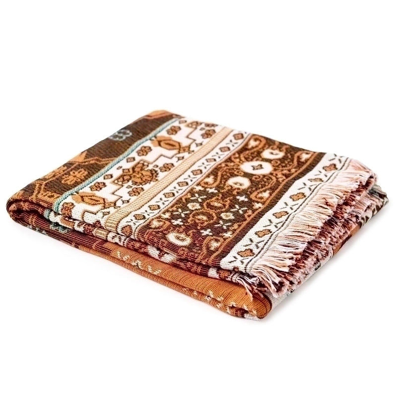 Fashion Flower Butterfly Cotton Blanket