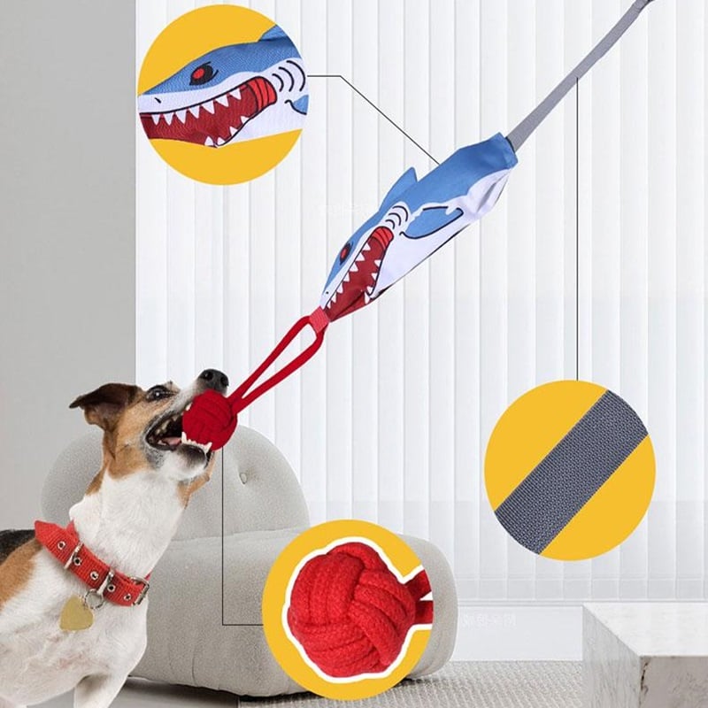 🔥🔥HOT SALE 46% OFF - Dog Interactive Pull and Sound Toy🐶🐈