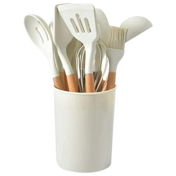 12 Pcs Kitchen Utensil Set. Cooking Set of Utensils