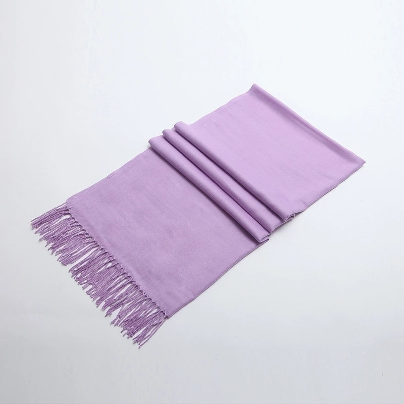 Scarf For Women In Winter Imitation Cashmere Red Dual-use Bib Autumn And Winter