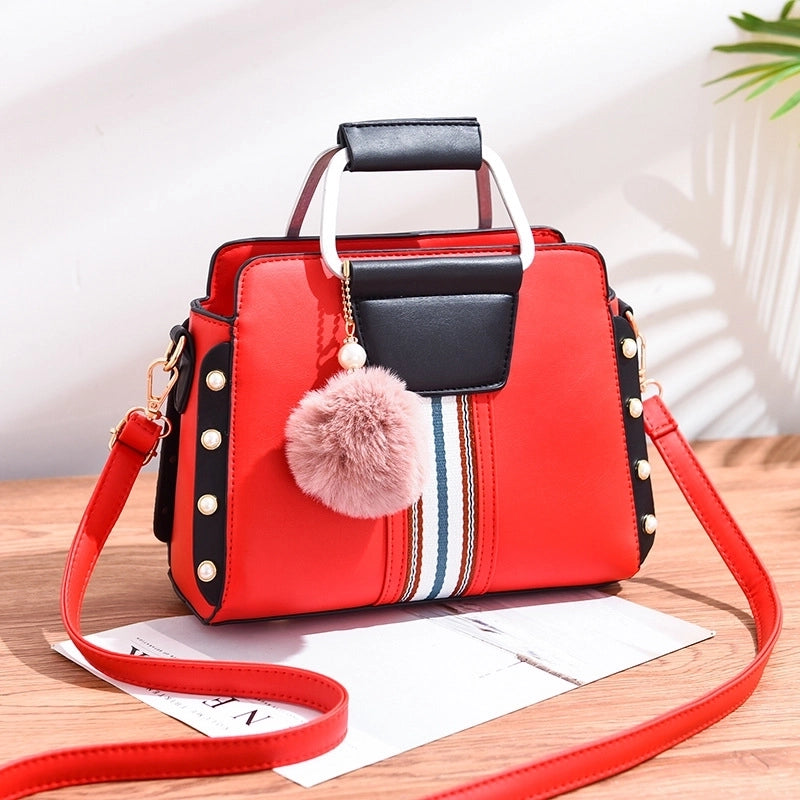 Women's Medium All Seasons Pu Leather Vintage Style Handbag