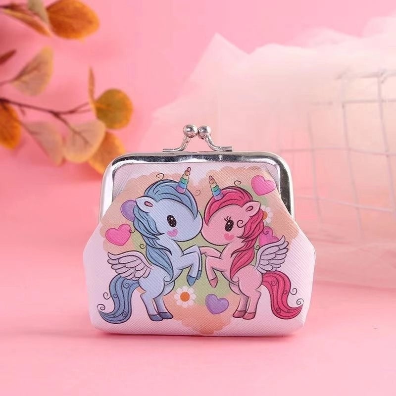 Women's Pvc Buckle Coin Purses