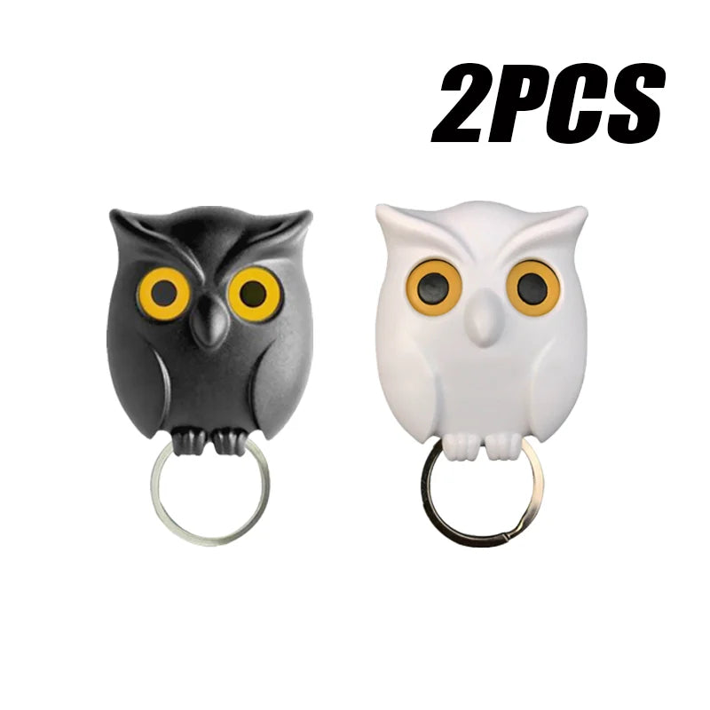 Magnetic Owl Keychain