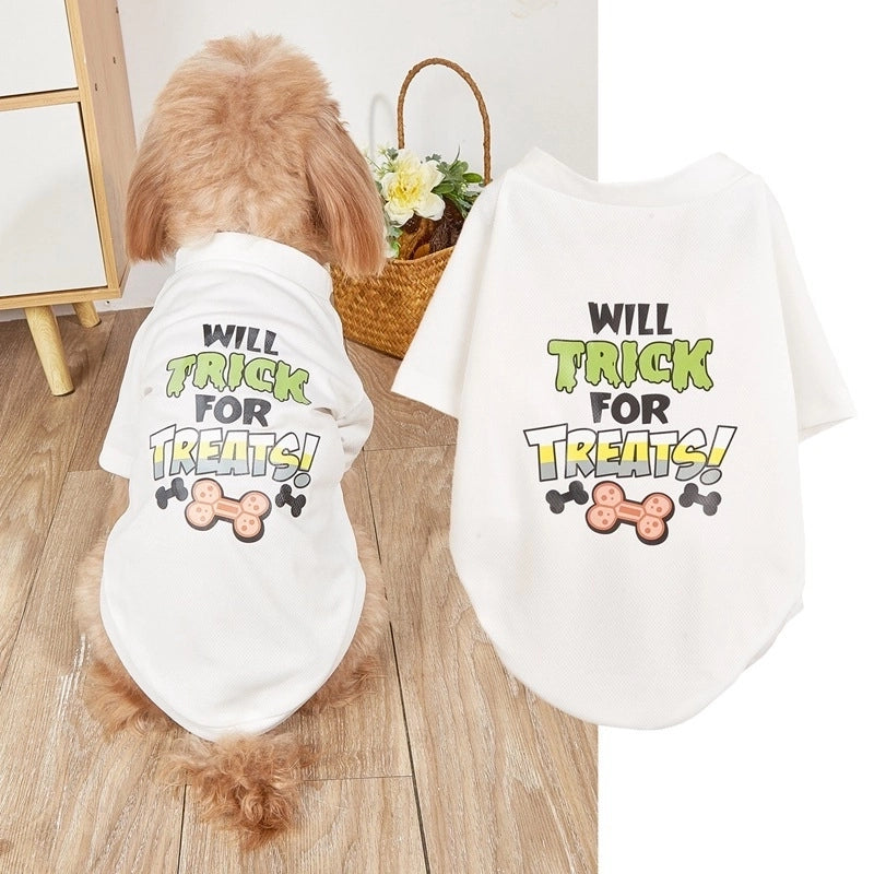 Casual Polyester Cartoon Letter Heart Shape Pet Clothing