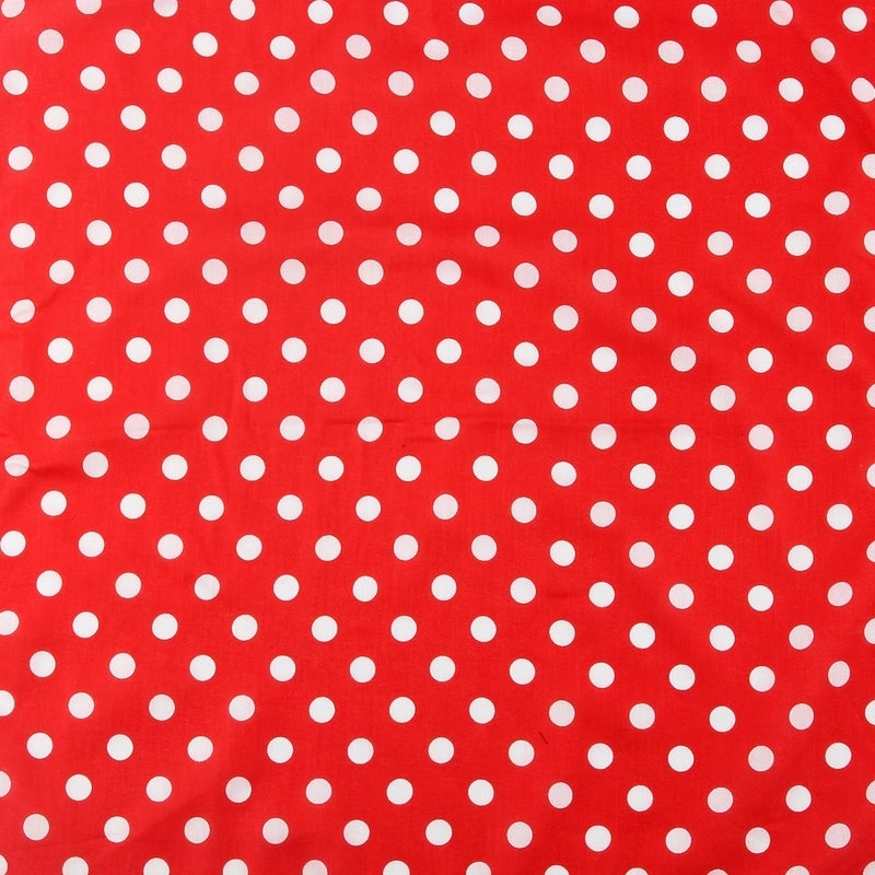Women's Streetwear Round Dots Cotton Kerchief