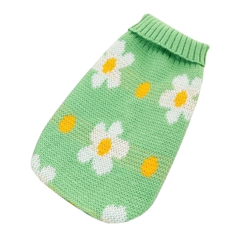Casual Yarn Christmas Animal Fruit Pet Clothing 1 Piece