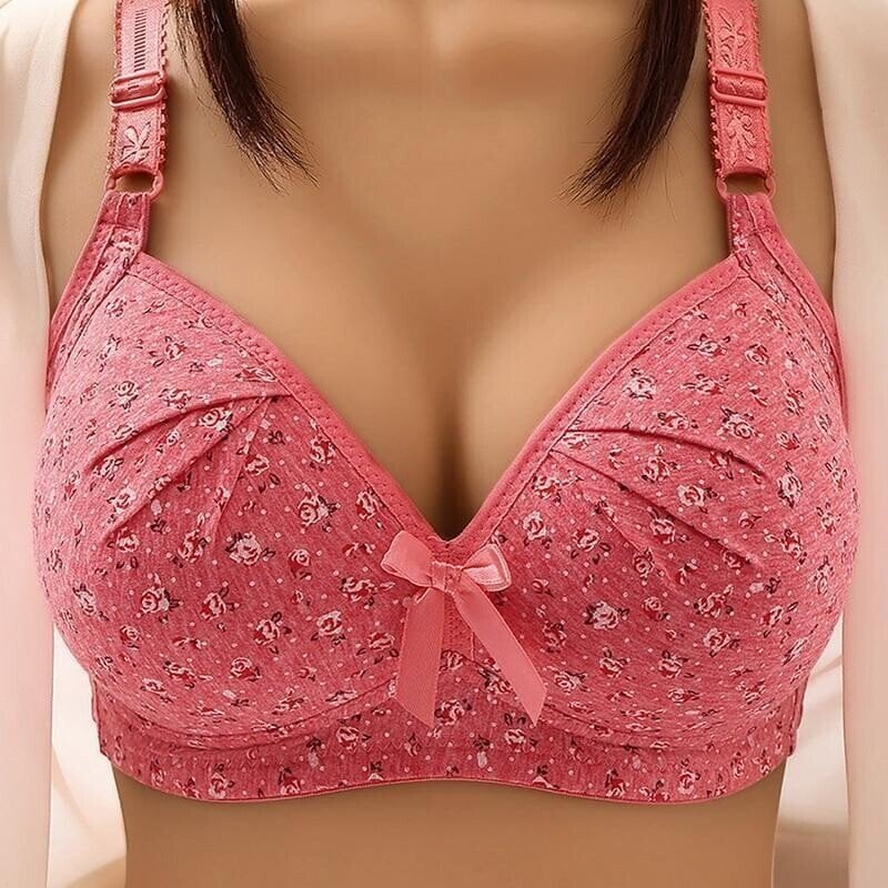Plus Size Bra Women Underwear Wire Free Comfort  Soft Thin Breathable(Buy 2 FREE SHIPPING)