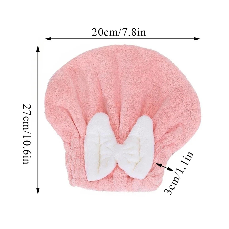 BOW WOMEN SHOWER CAP