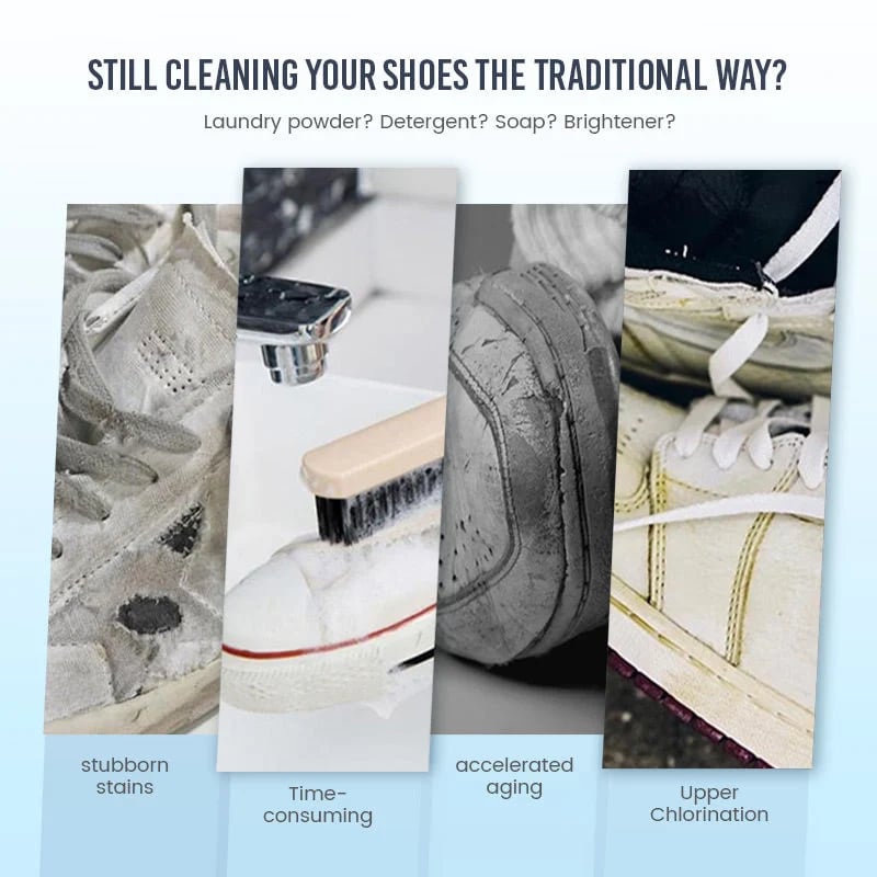 Reusable White Shoe Cleanning Cream - BUY 2 GET 1 FREE NOW
