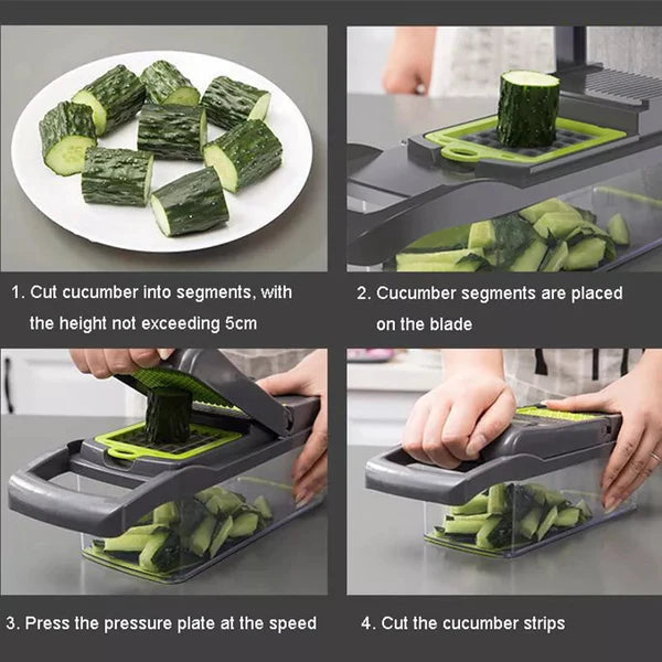 12 in 1 Multi functional Vegetable Cutter