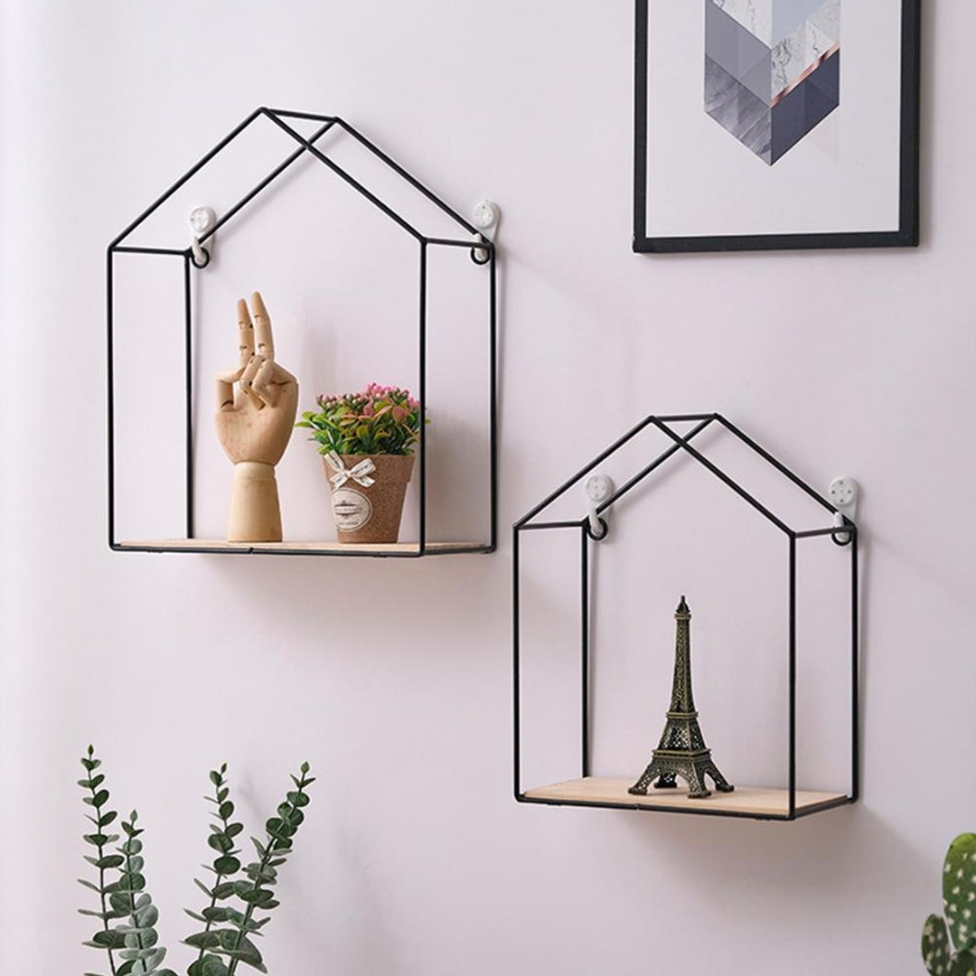 Wall Mounted House Shape Shelf