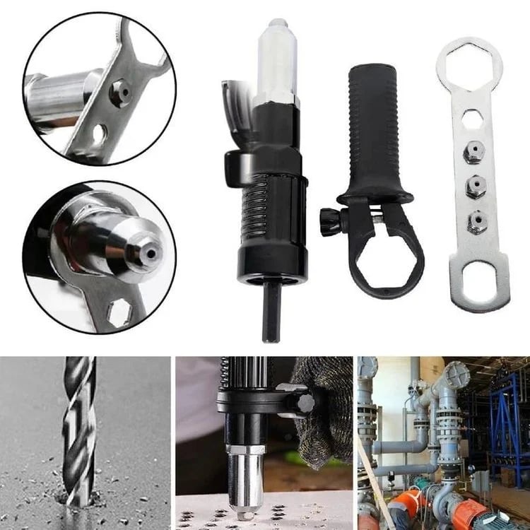 🔥Last Day Promotion 75% OFF🔥Professional Rivet Gun Adapter