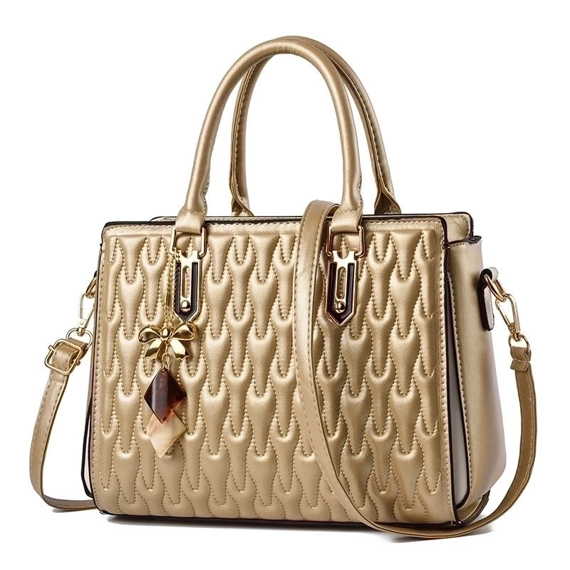 Women's Large All Seasons Pu Leather Vintage Style Handbag