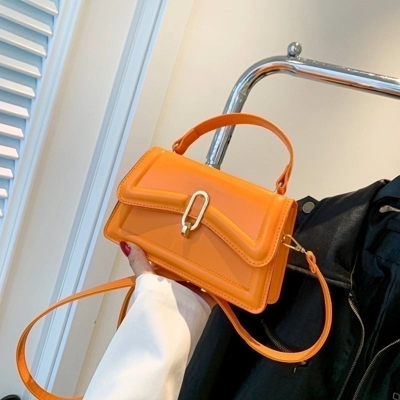Women's All Seasons Pu Leather Classic Style Handbag
