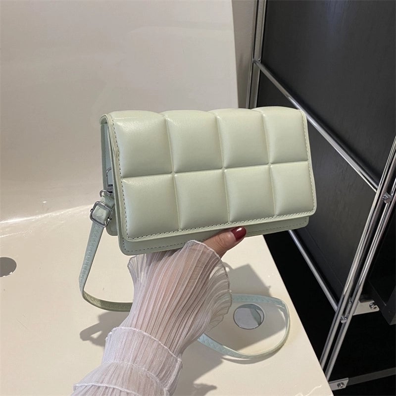 Women's Small All Seasons Pu Leather Elegant Square Bag