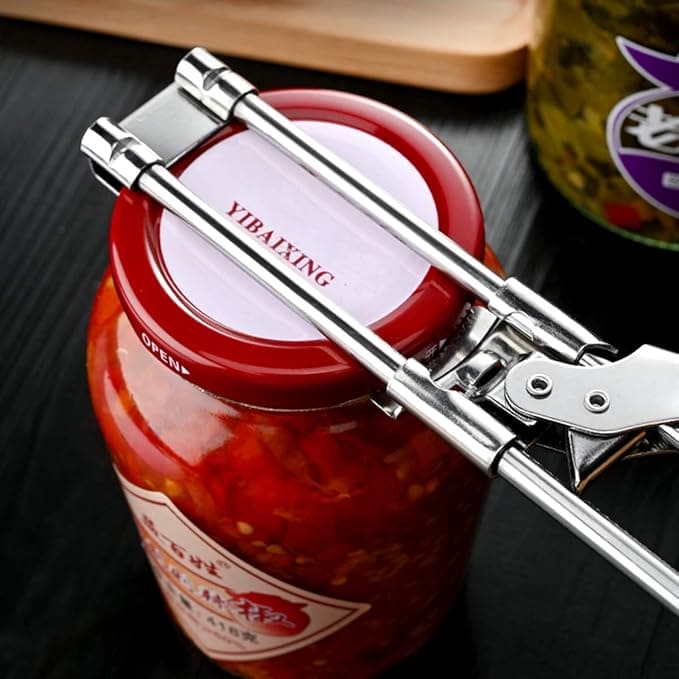 ADJUSTABLE JAR & BOTTLE OPENER