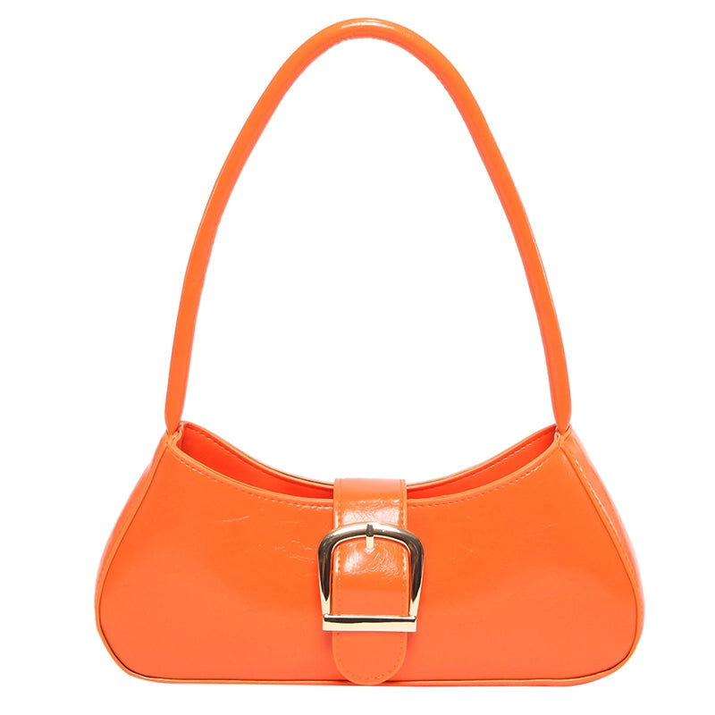 Women's Pu Leather Solid Color Streetwear Square Zipper Shoulder Bag