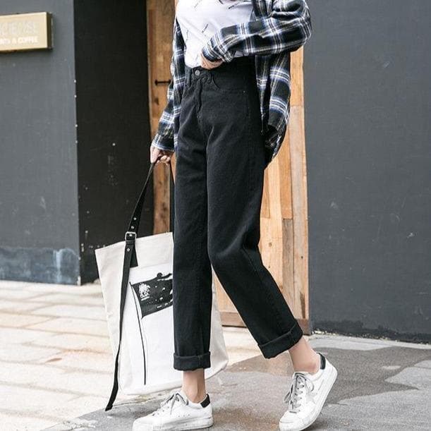 Ankle-Length Pants With Straight Cut