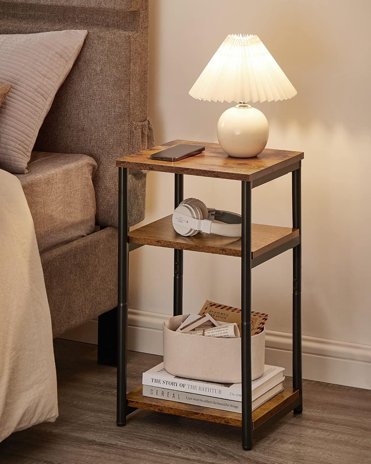 Tall Nightstand for Living Room