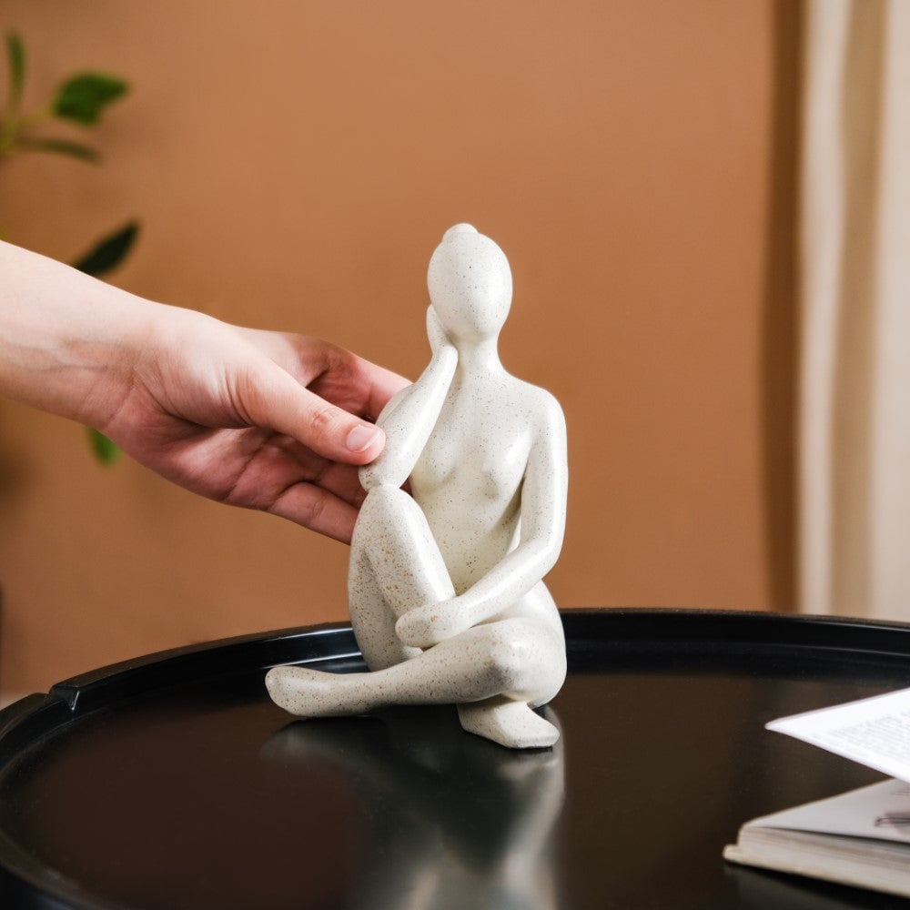 Yoga Woman Statues Set Of 3