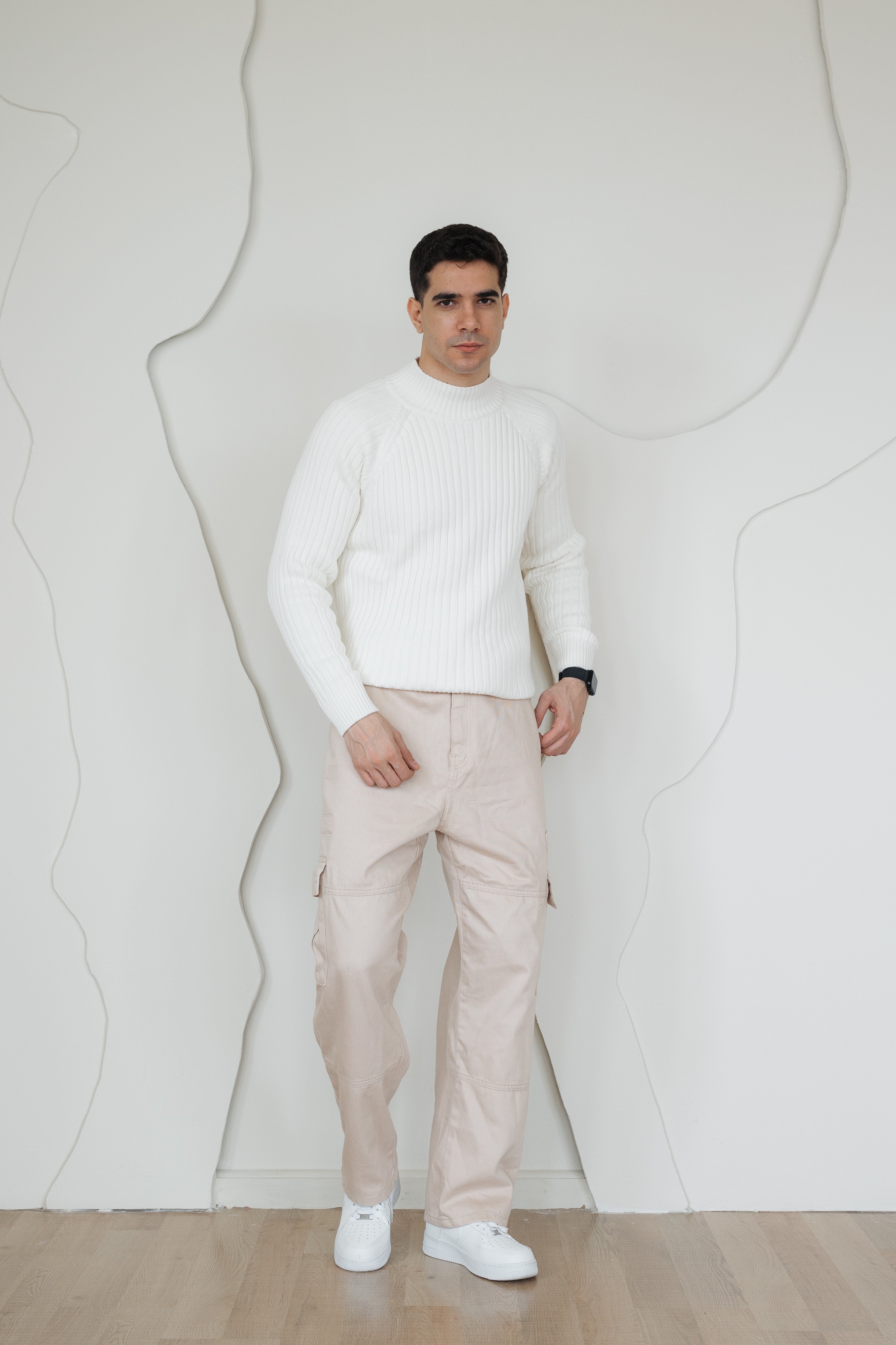 Half Neck Men Pullover
