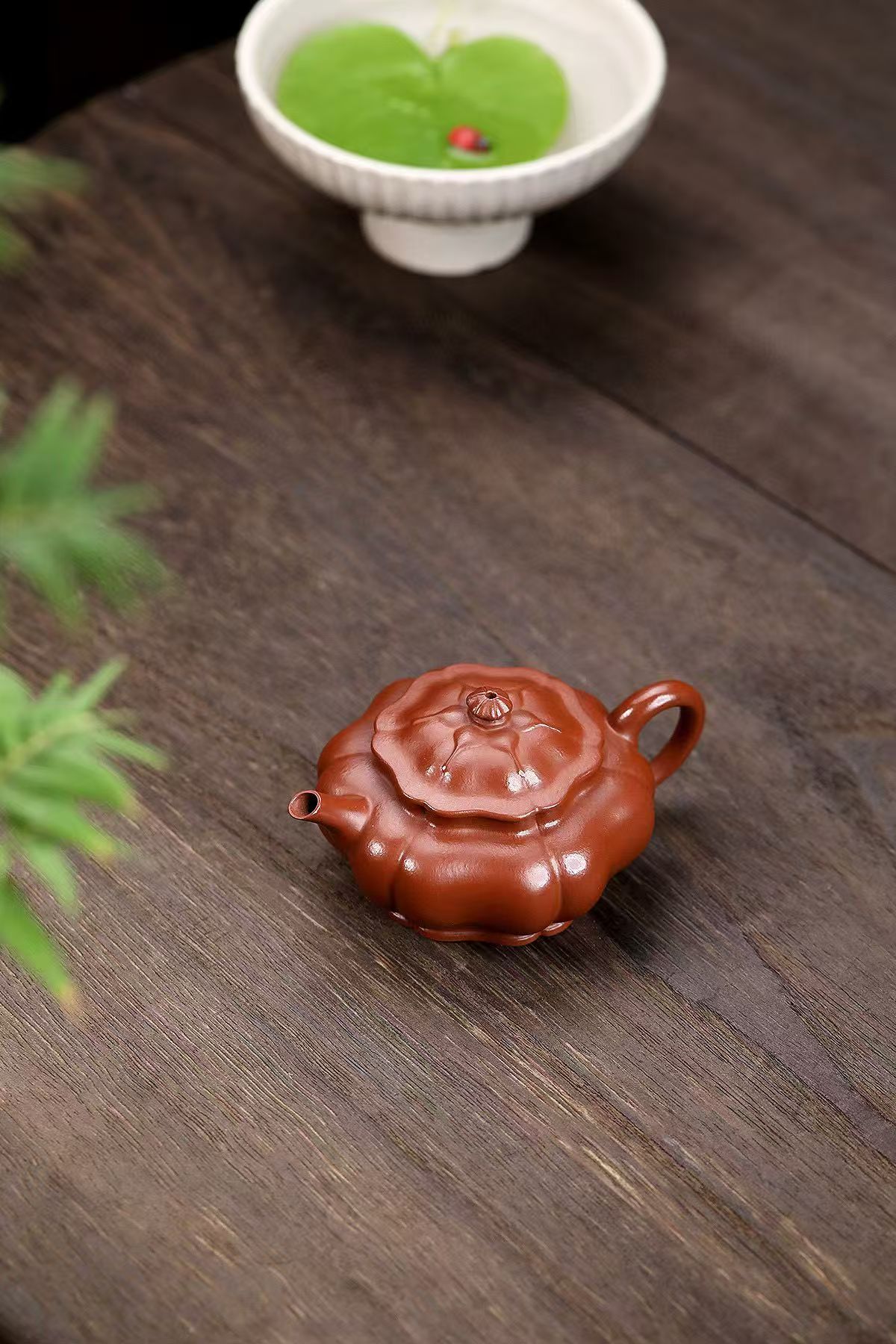 Yixing purple clay teapot from China