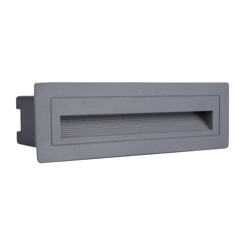 Modern Recessed Wall Light - Black. Gray. White Options