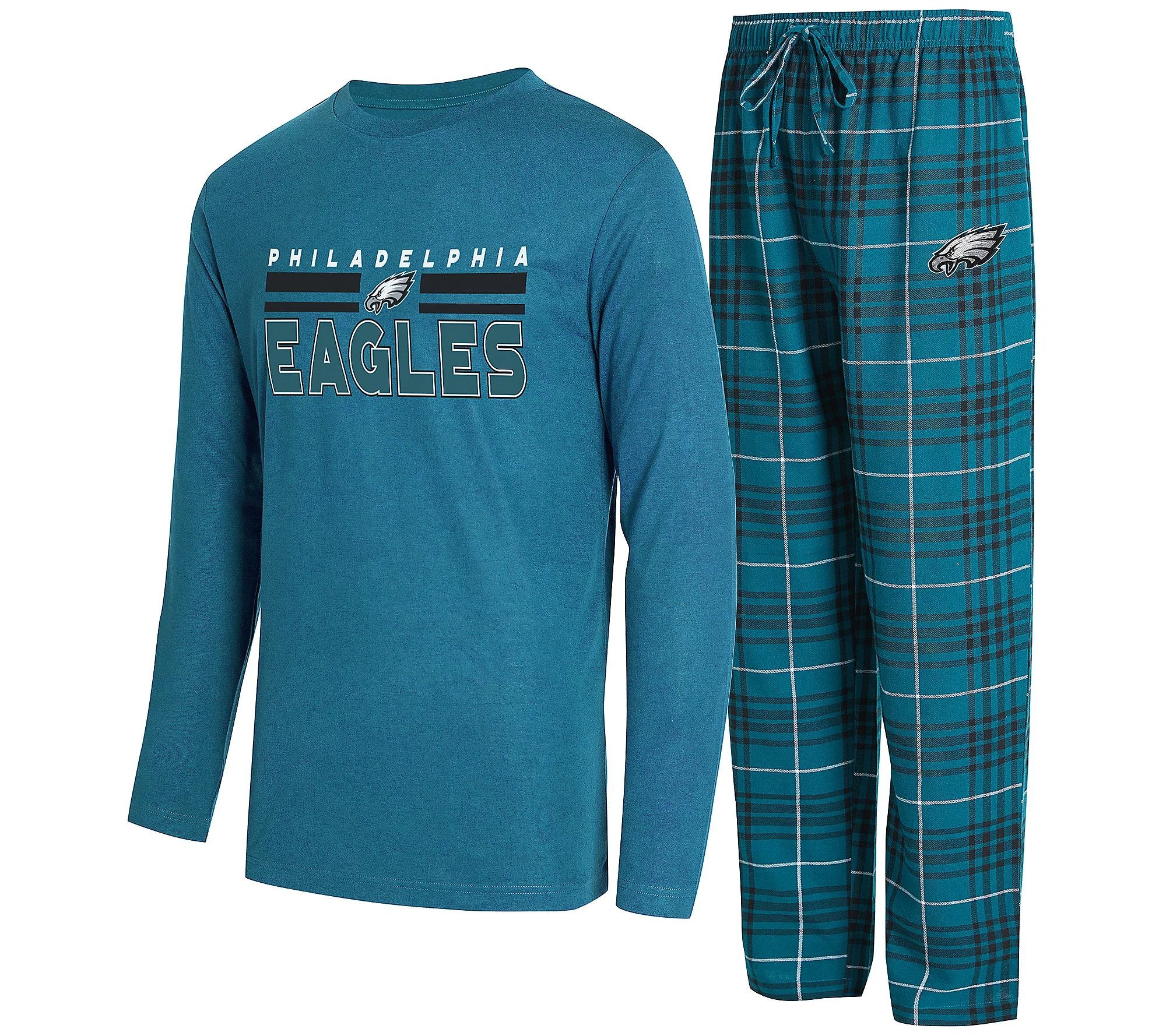 Black Friday Limited Offer🖤🎁Buy 2 Get 2 Free🏈NFL Long Sleeve Tee & Flannel Pajama Set