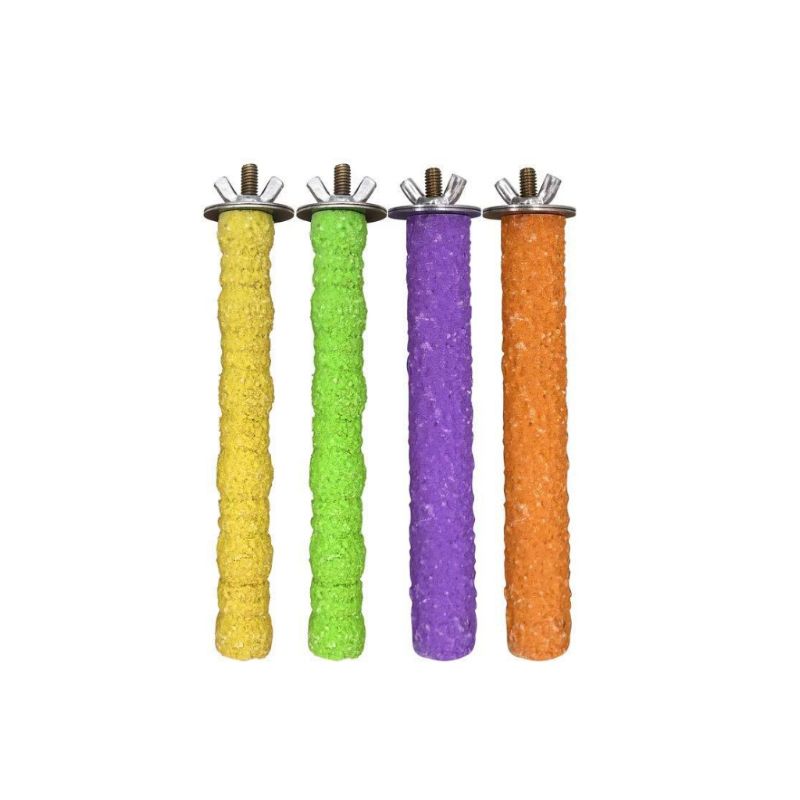 5 Pieces Wooden Stand With Claw Grinding Bar Foot Stick