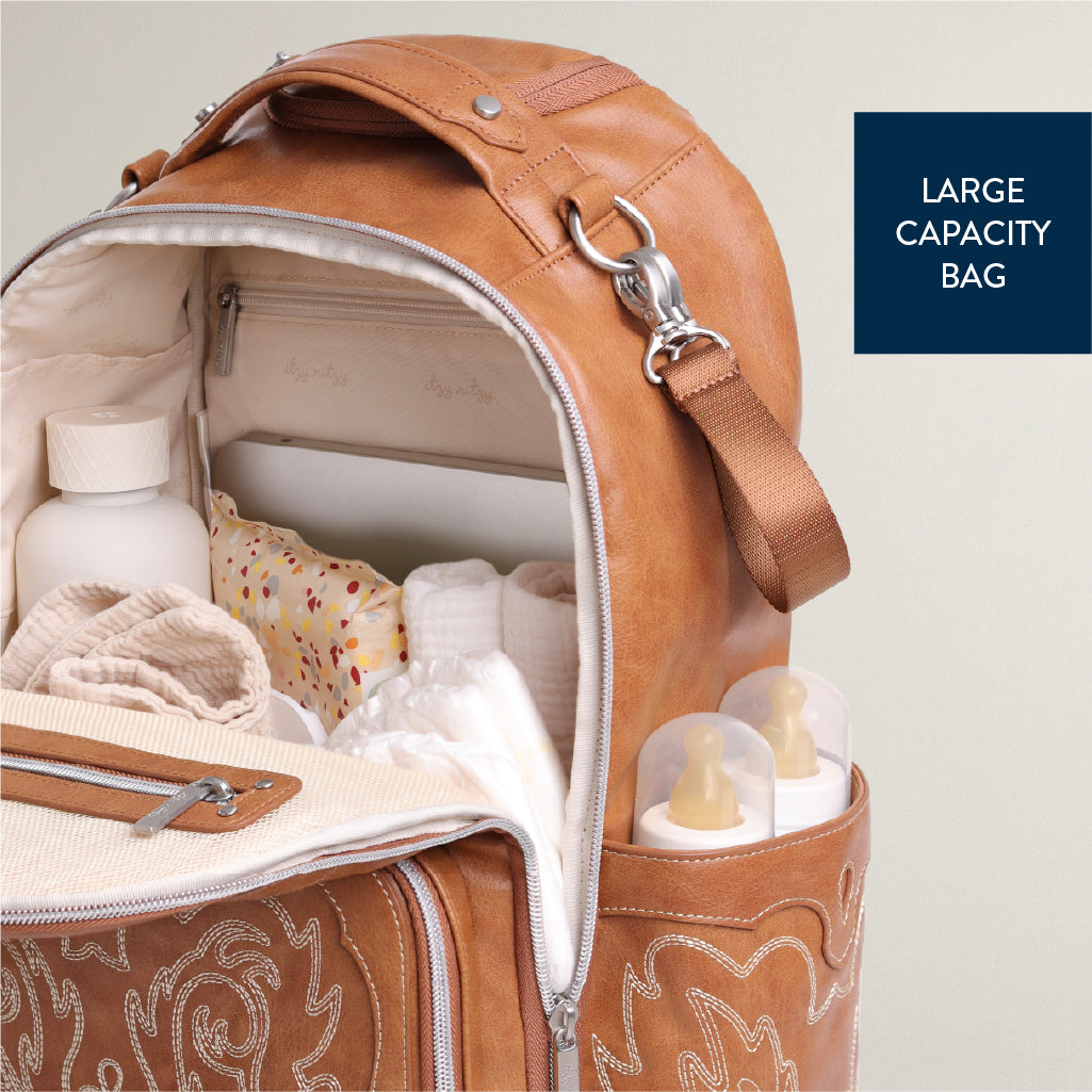 Babylist x  Ritzy Saddle Boss Plus Large Diaper Bag Backpack