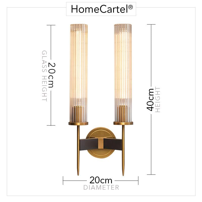 Gyda 2 | Glass Wall Lamp
