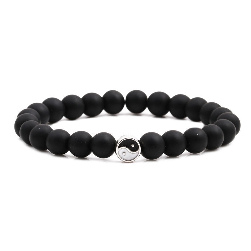 Copper Fashion Geometric Bracelet  (black Scrub)  Fine Jewelry