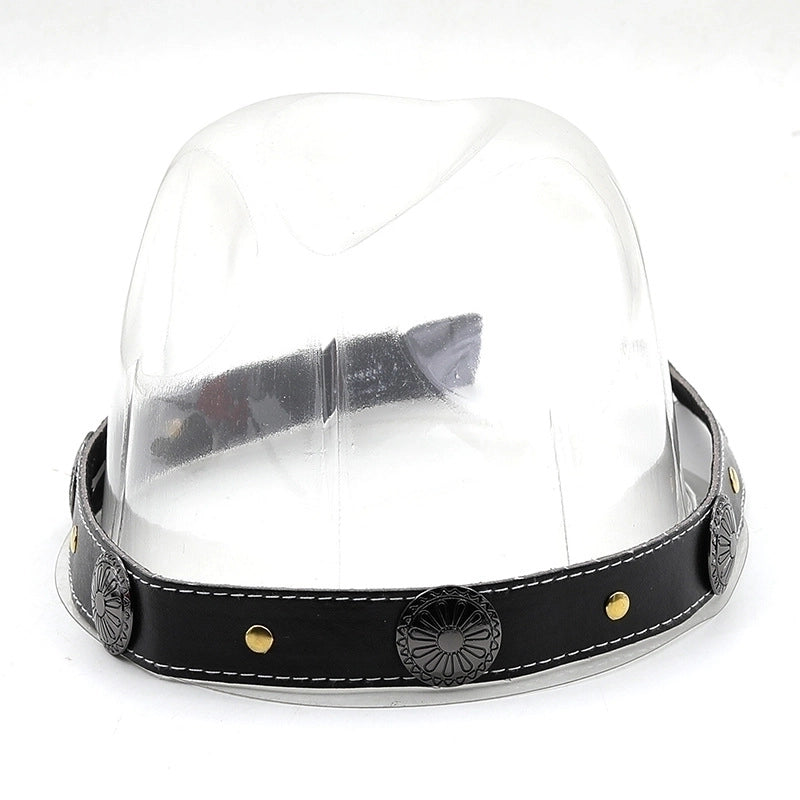 Unisex Fashion Geometric Flat Eaves Hat Decoration