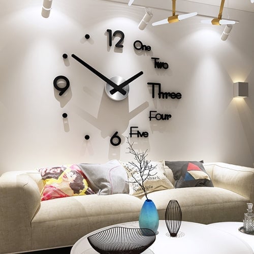 3D DIY Creative Wall Clock