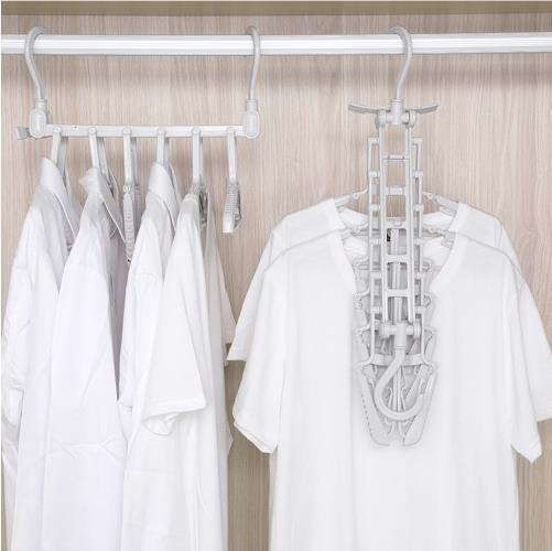 (BUY TWO FREE SHIPPING!!!) Magic Folding Multi-function Hanger - Suitable For Any Scene