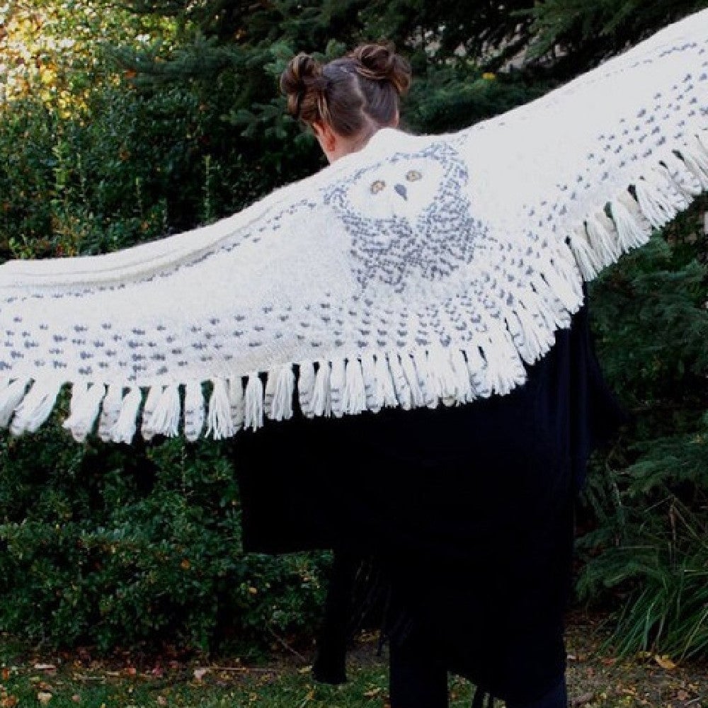 Retro Owl Scarf
